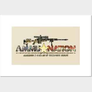 Vintage Gta Ammu-Nation 1963 Posters and Art